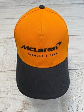 McLaren Formula 1 Team Orange Baseball Cap Hat NWT